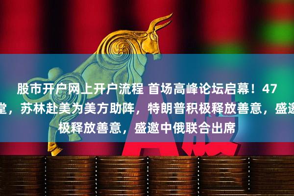 股市开户网上开户流程 首场高峰论坛启幕!47国代表齐聚一堂,苏林赴美为美方助阵,特朗普积极释放善意,盛邀中俄联合出席